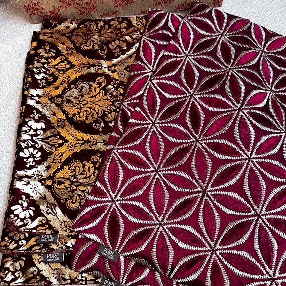 6 decorate pillow covers from India. Approx 2 are 12”x 16” and 4 are 16”x16”. EC - Picture 3 of 7